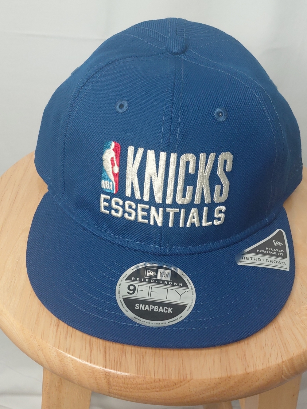 New Era Blue Knicks Essentials 9FIFTY Snapback